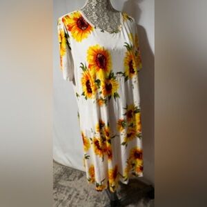 Sunflower Dress 3x